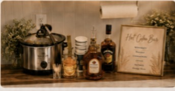 Holiday Celebrations beverage styling