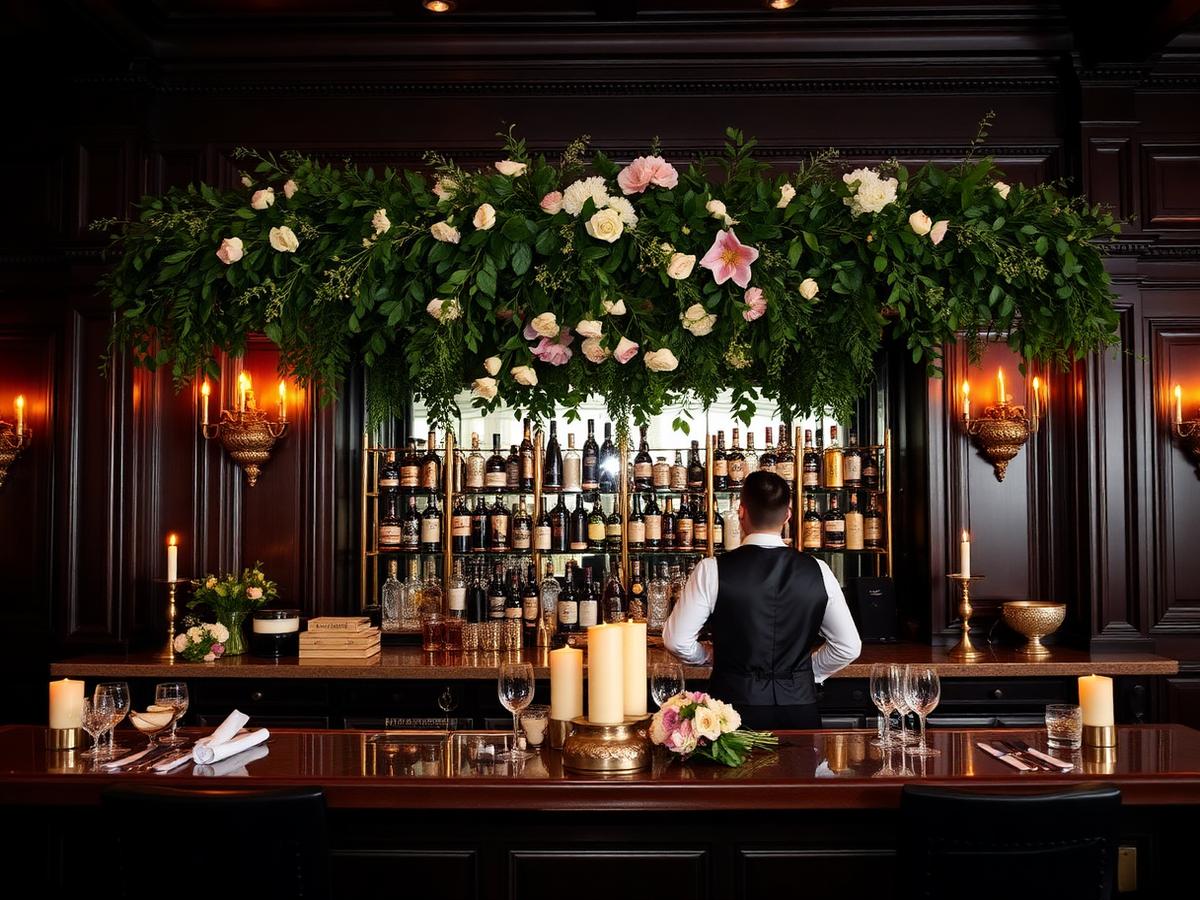 Wedding Day beverage experience by Toasty Services